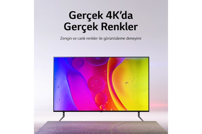 LG NANO84 55 inç NanoCell 4K Smart TV, 55NANO846QA