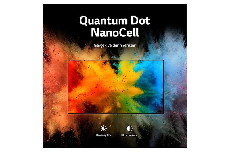 LG QNED81 55 inç 4K Smart TV, 55QNED816QA