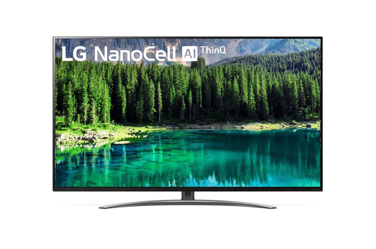 Uydu Alıcılı HD Smart TV 55 inç 139cm NanoCell 4K Cinema HDR NanoCell TV 55SM8600PLA için önden görünüm