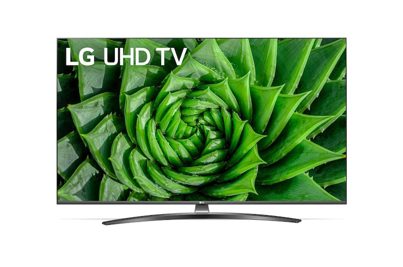 Front view of LG UN81 55 inç 4K Smart TV 55UN81006LB