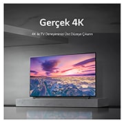 LG UHD 4K TV , 55 inç UQ75 Serisi , webOS 22 Smart AI ThinQ , Uydu Alıcılı, Sihirli Kumanda Uyumlu, 2022, 55UQ75006LF