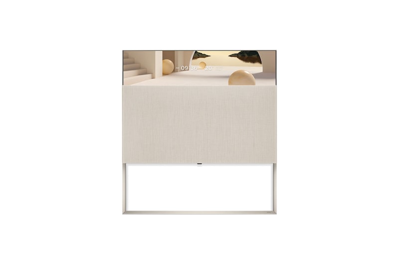 LG Objet Collection Easel, 65 inç OLED TV, Lifestyle Ekran, 4K HDR10 HLG, webOS 23 Smart AI ThinQ, 2023, 65ART90E6QA