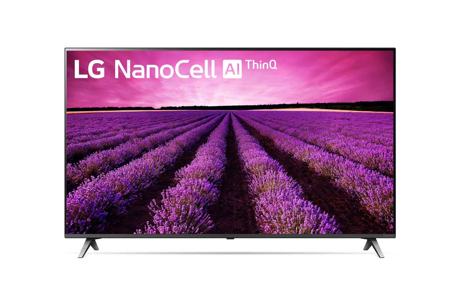 LG SM80 65 inç NanoCell 4K Smart TV 65SM8000PLA için önden görünüm