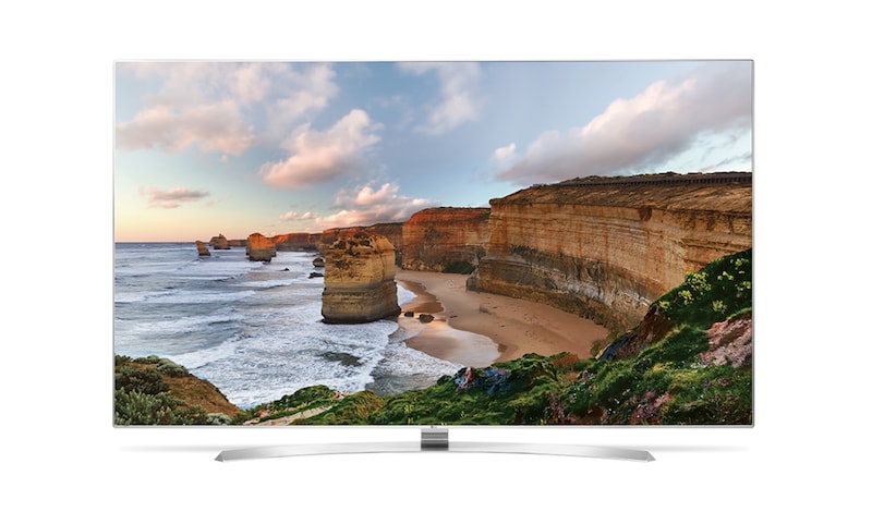 Front view of LG SUPER UHD TV 65UH770V