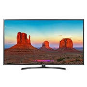 LG 65&#39;&#39; UK6470 Serisi IPS 4K HDR UHD Smart LED TV / AI ThinQ 65UK6470PLC için önden görünüm