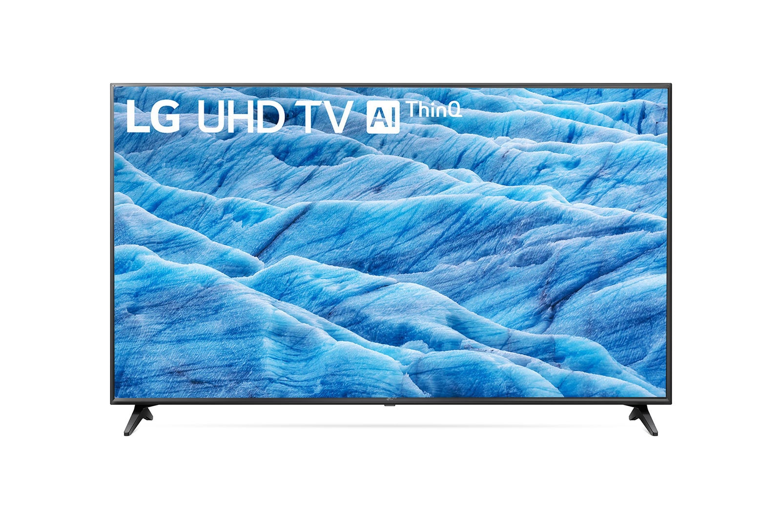 Uydu Alıcılı HD LED TV 65 İnç 165cm 4K Aktif HDR webOS Smart TV 65UM7100PLA için önden görünüm