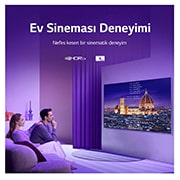 LG QNED81 75 inç 4K Smart TV, 75QNED816QA