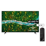 LG UHD TV'nin önden görünümü