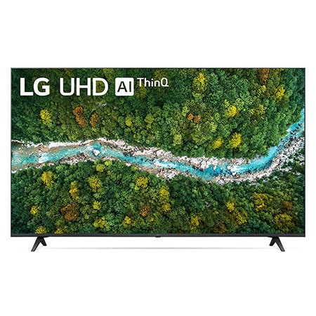 LG UHD TV'nin önden görünümü