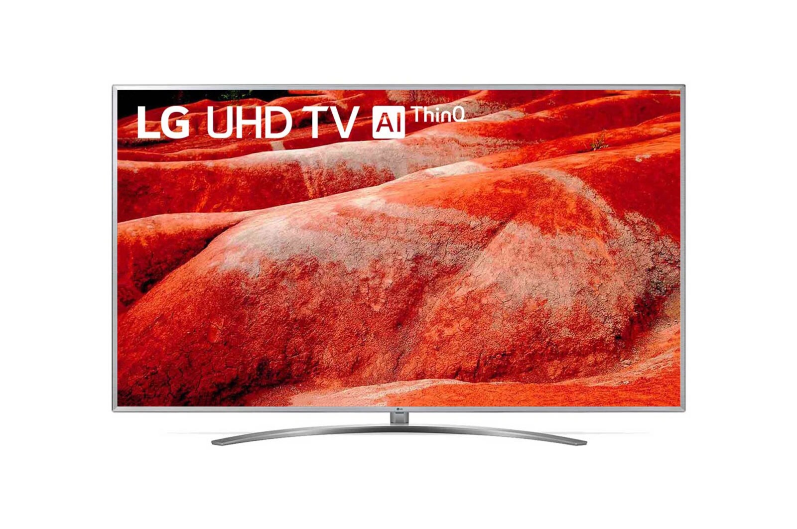Uydu Alıcılı HD Smart TV 86 inç 217cm NanoCell 4K Cinema HDR NanoCell TV 86UM7600PLB için önden görünüm