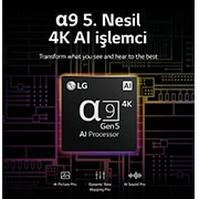LG OLED evo 48 inç C2 Serisi 4K Smart TV, OLED48C24LA