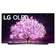 LG OLED 48 inç C1 Serisi 4K Smart TV OLED48C14LB için önden görünüm