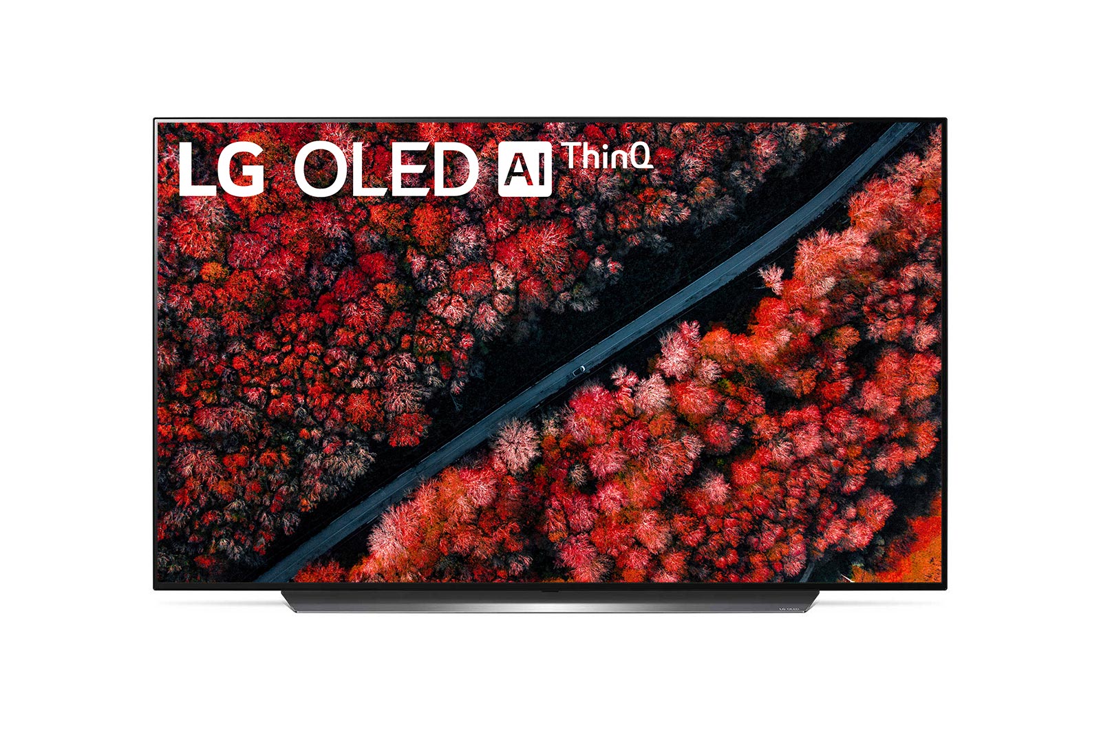 OLED Smart TV Uydu Alıcılı 55 İnç 139cm Ekran C9 Serisi Cinema Screen Dolby Atmos® Ses OLED55C9PLA için önden görünüm