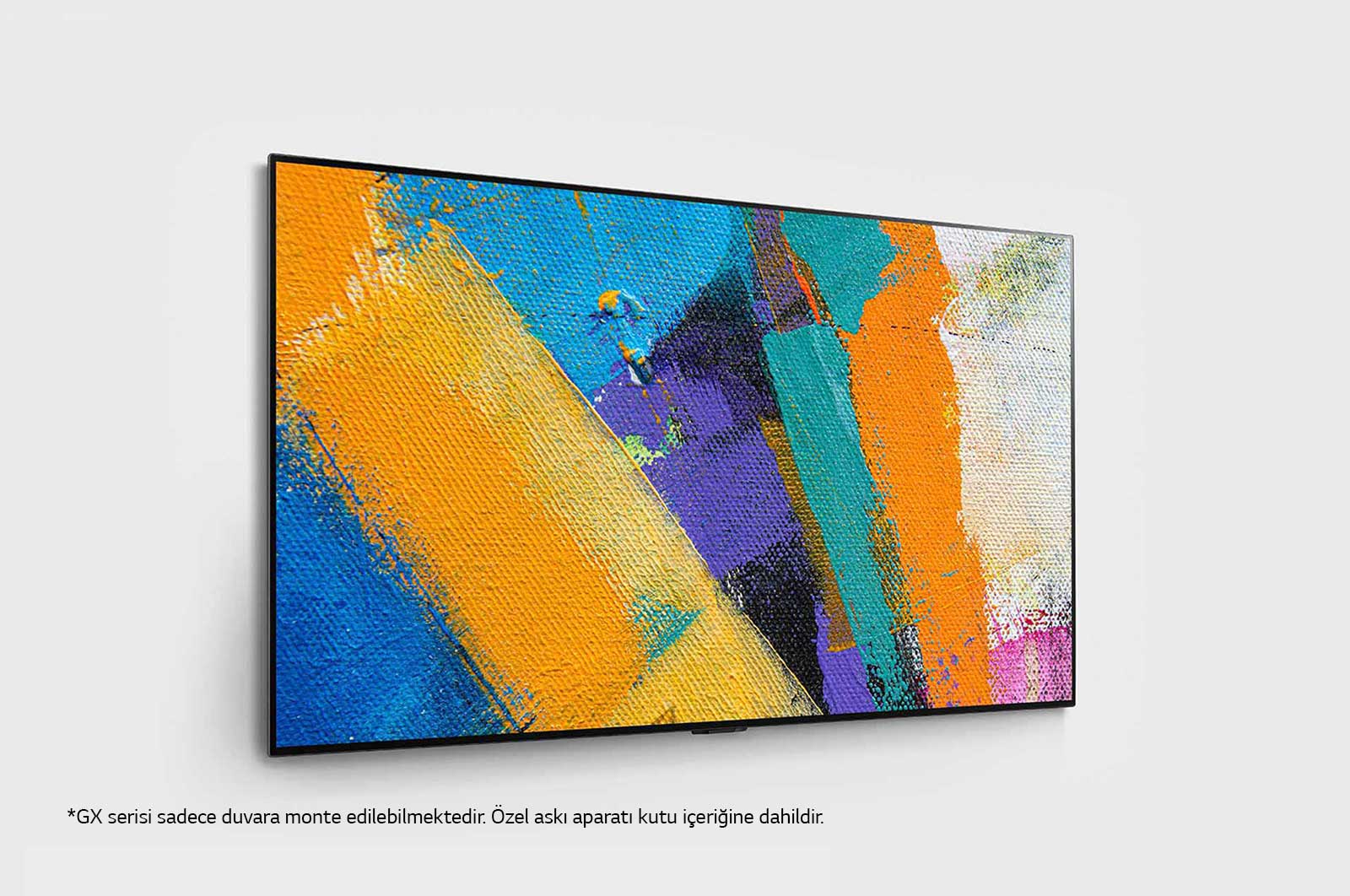LG OLED Smart TV Uydu Alıcılı 55 İnç 139cm Ekran 4K UHD Dolby Atmos® Ses, OLED55GX6LA