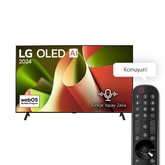 65 inç LG OLED AI B4 4K Smart TV AI Sihirli Kumanda Dolby Vision webOS24 2024