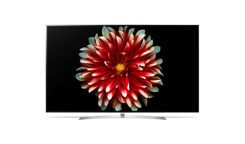 Front view of 65" 4K OLED TV - B7 OLED65B7V