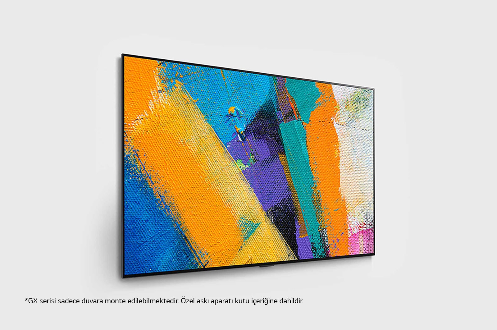 LG OLED Smart TV Uydu Alıcılı 65 İnç 164cm Ekran 4K UHD Dolby Atmos® Ses, OLED65GX6LA