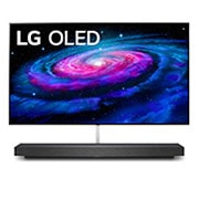 LG OLED65WX9LA dolgu resimli önden görünüm