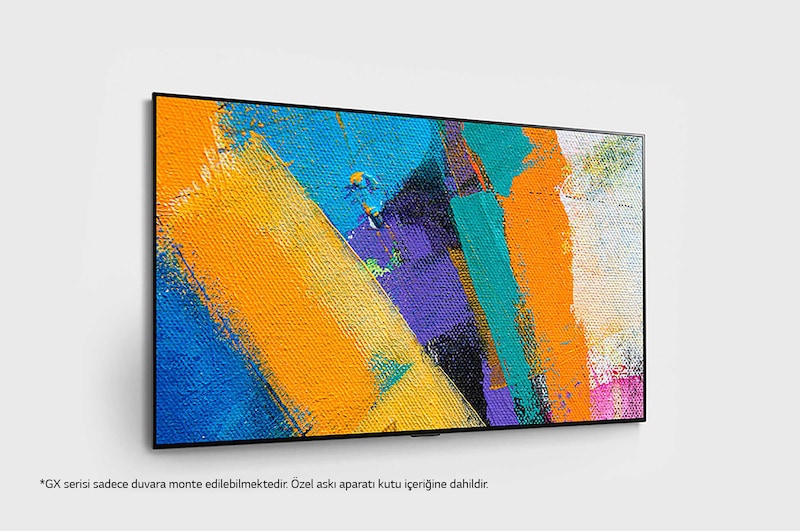 LG OLED Smart TV Uydu Alıcılı 77 İnç 195cm Ekran 4K CX Serisi OLED77GX6LA, OLED77GX6LA