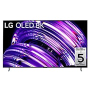 LG SIGNATURE OLED TV, 77 inç Z2 Serisi, webOS 22 Smart AI ThinQ, 8K, Sihirli Kumanda Uyumlu, 2022, OLED77Z29LA