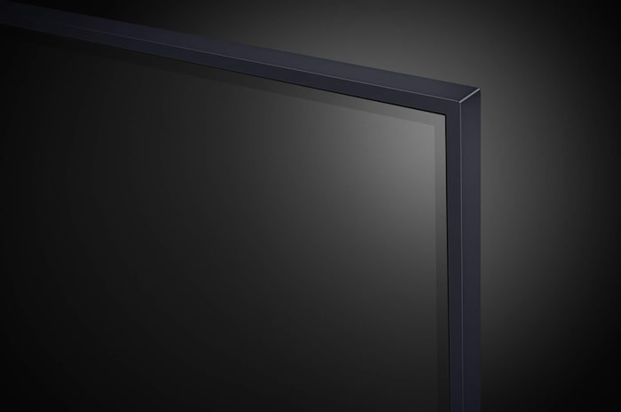 LG UHD TV, UT90’ün üst kenarının yakın çekim görüntüsü