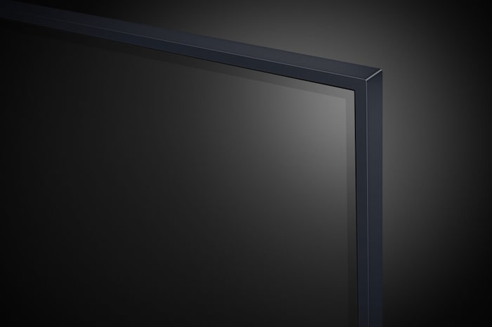 LG UHD TV, UT90’ün üst kenarının yakın çekim görüntüsü