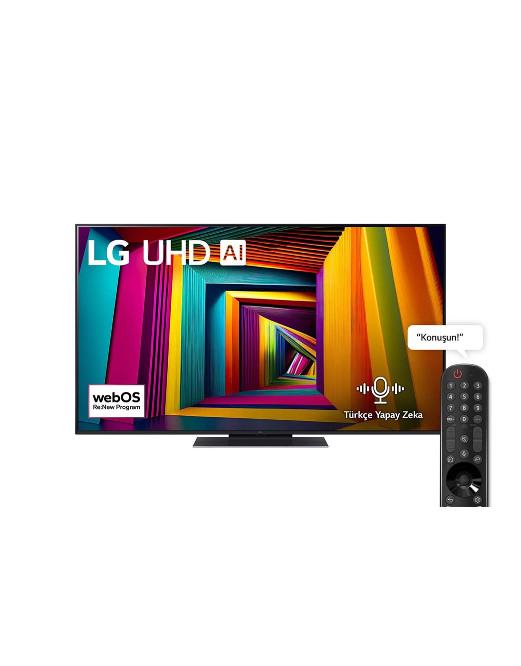 55 inç LG UHD UT91 4K Smart TV 2024 - 55UT91006LA | LG Türkiye