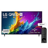 86 inç LG QNED AI QNED80 4K Smart TV AI Sihirli Kumanda HDR10 webOS24 2024