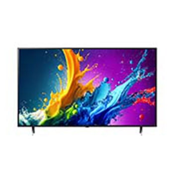 LG QNED TV, QNED80’ün önden görünümü