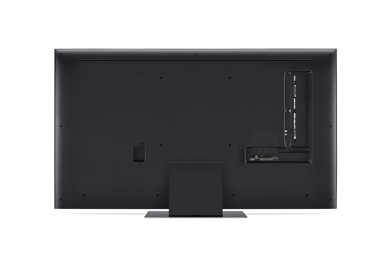 LG QNED TV, QNED85’ün sola dönük hafif açılı görünümü