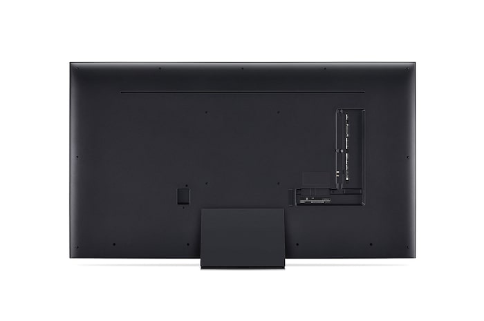 LG QNED TV, QNED85’ün sola dönük hafif açılı görünümü