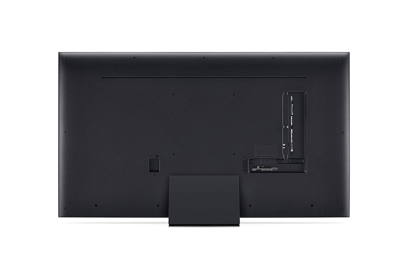 LG QNED TV, QNED85’ün sola dönük hafif açılı görünümü