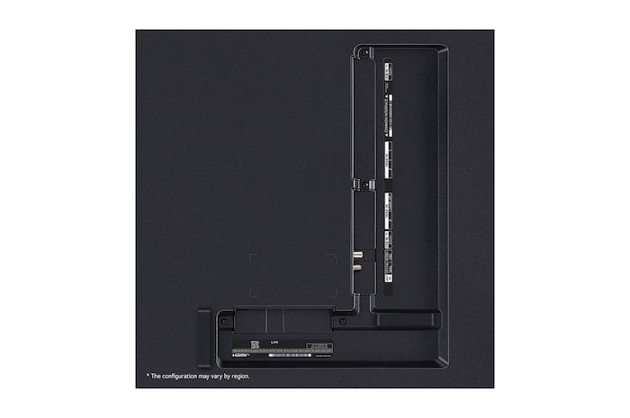 LG QNED TV, QNED85’ün yandan görünümü