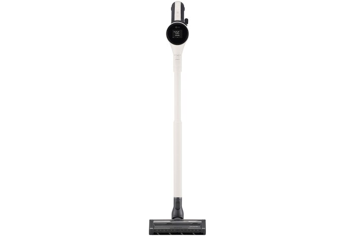 stick front vaccum extended