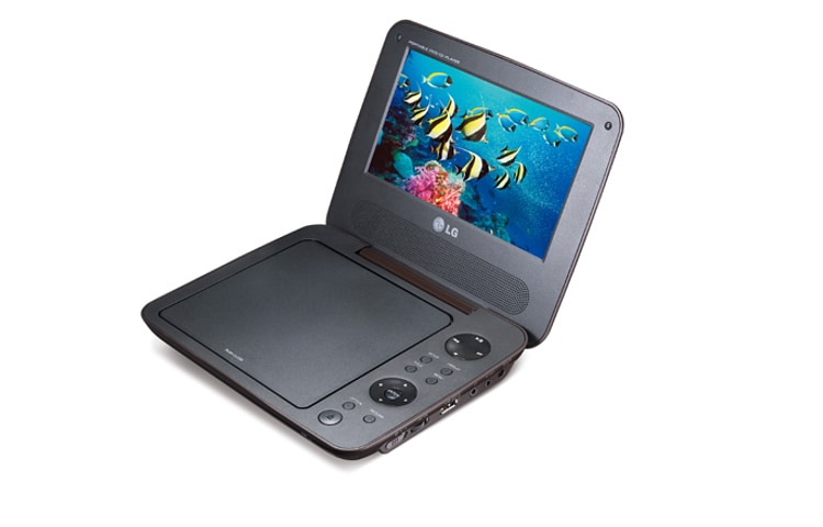 7&#34; Ekran Portable DVD Player DP650 için önden görünüm