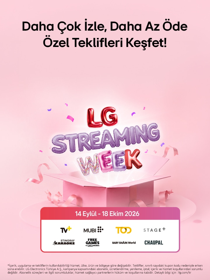 LG Streaming Week 2026 Kampanyası