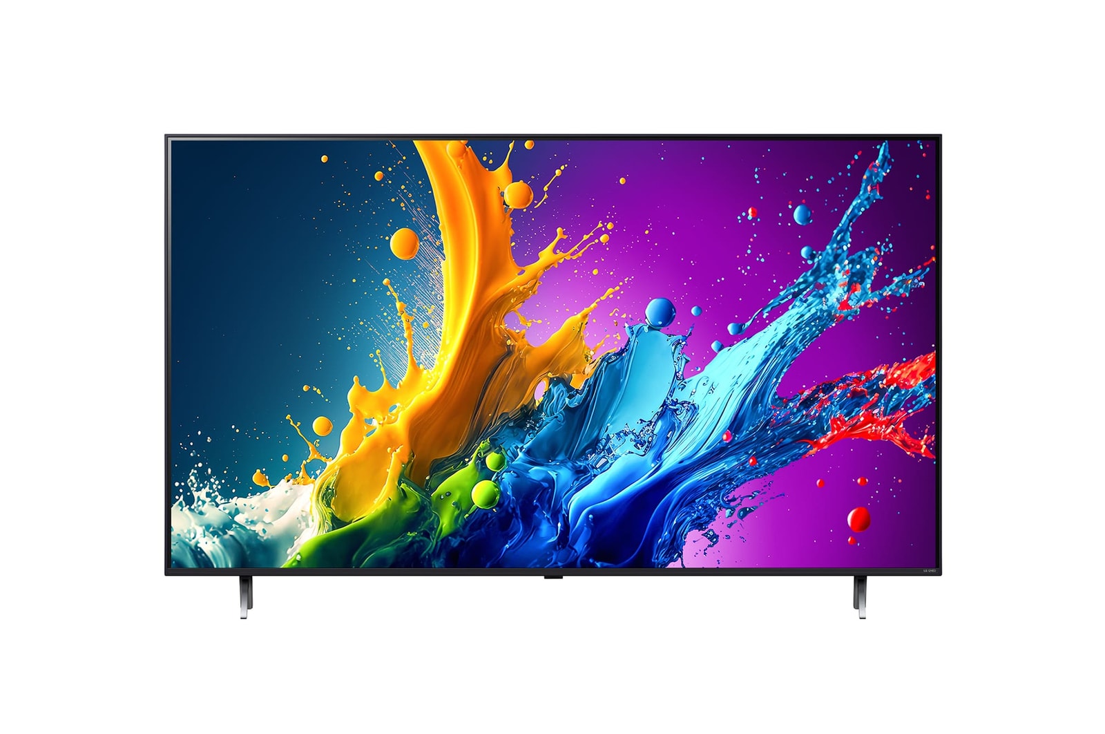 LG QNED TV, QNED80’ün önden görünümü