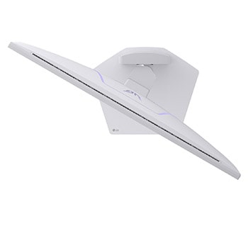 +30 derece döndürülmüş monitörün üstten görünümü