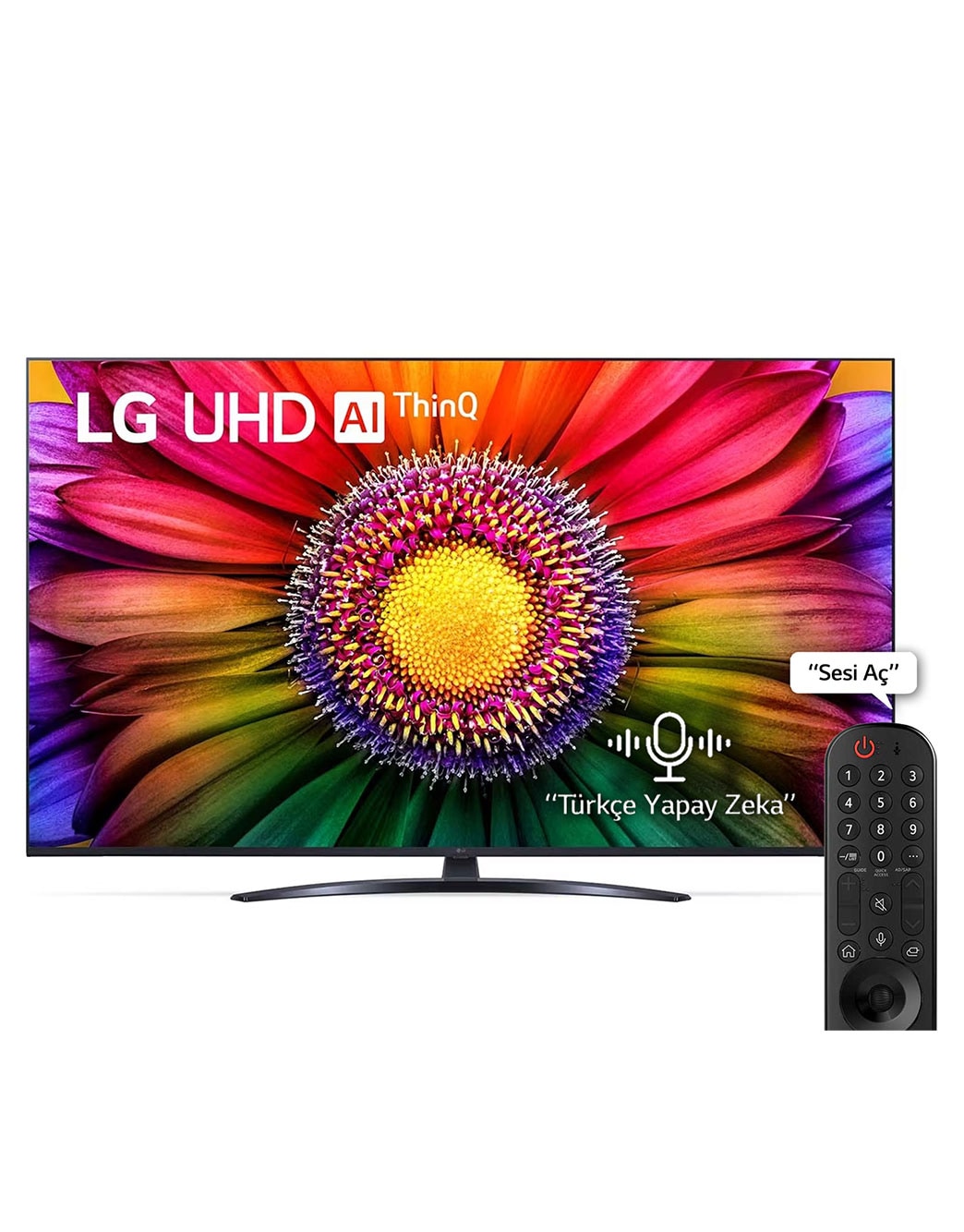 LG UHD 4K TV , 50 inç UR8100 Serisi , webOS 23 Smart AI ThinQ