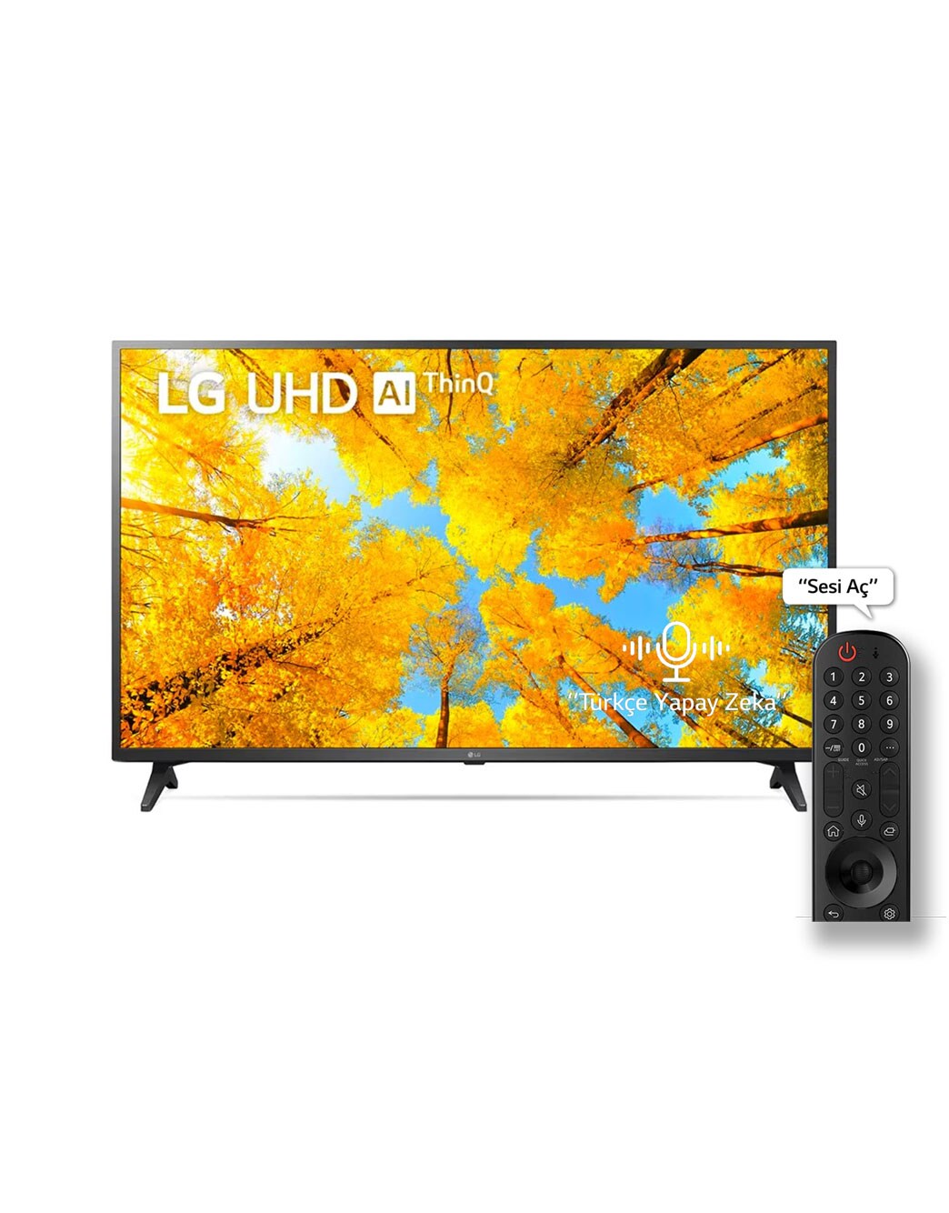 55 İnç 4K TV – α5 Gen5 İşlemci - 55UQ75006LF | LG TR