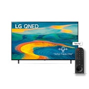 Front view of LG QNED 4K TV, 50 inç QNED7S6 Serisi, webOS 23 Smart AI ThinQ , Uydu Alıcılı, Sihirli Kumanda Uyumlu, HDR10, HLG, 2023 50QNED7S6QA