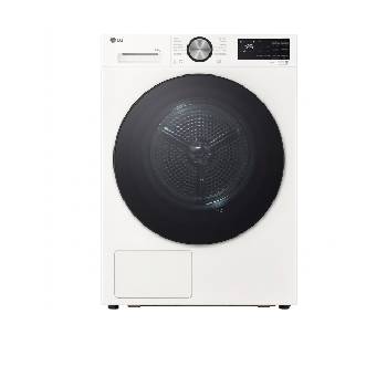 Front view of LG 10 Kg Kurutma Makinesi | DUAL Inverter Isı Pompalı Kurutucu | ThinQ (Wi-Fi) özellikli | Beyaz RH10X55V2NP