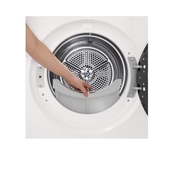 LG 10 Kg Kurutma Makinesi | DUAL Inverter Isı Pompalı Kurutucu | ThinQ (Wi-Fi) özellikli | Beyaz