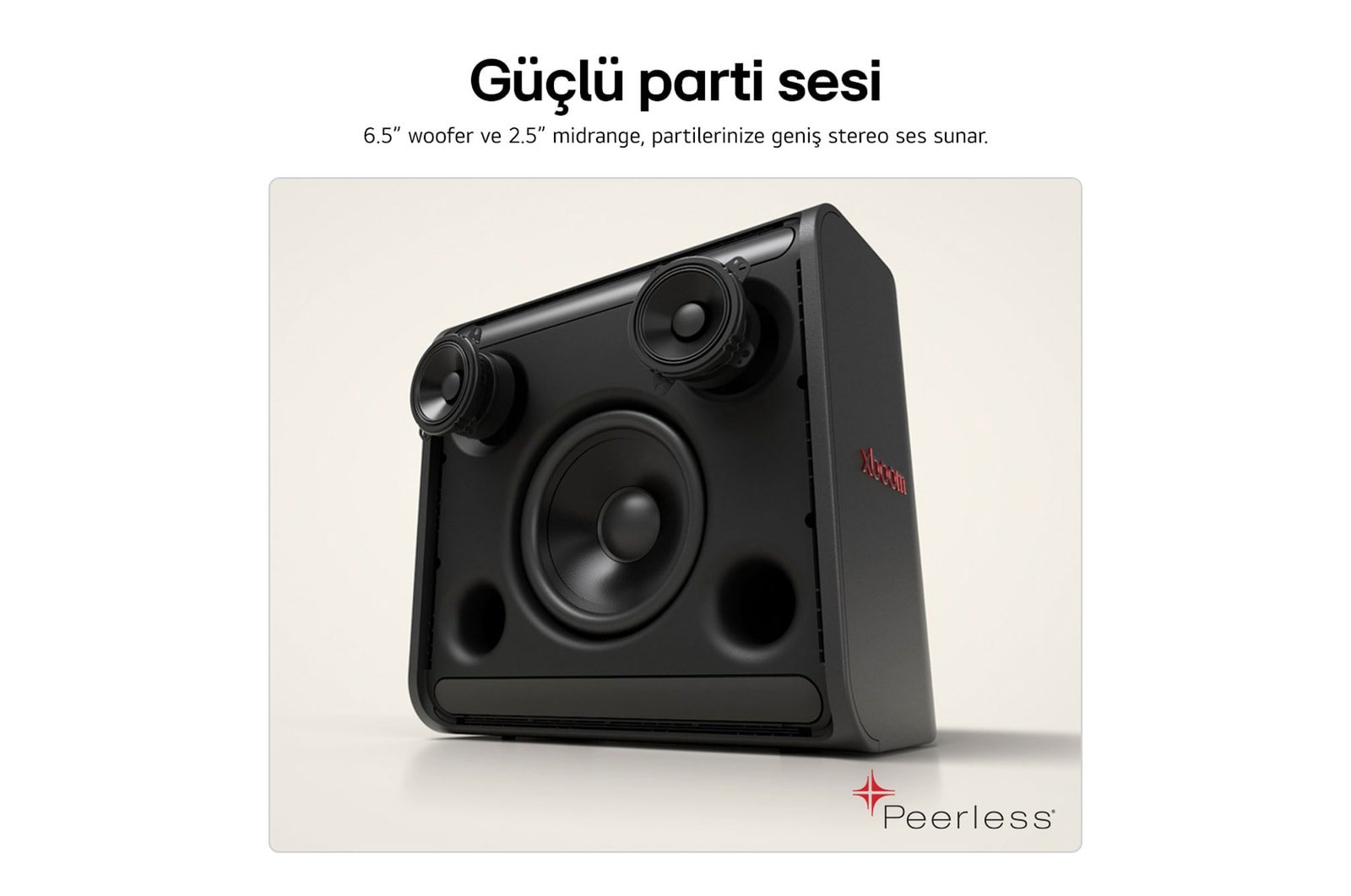USP kartı: Woofer ve orta aralıklar