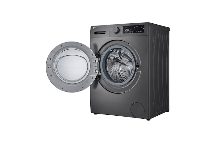 Right side door open view