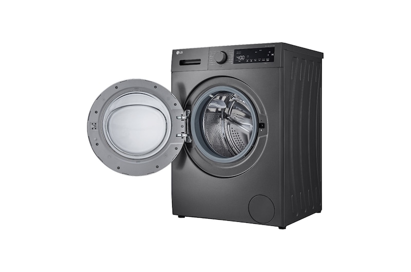 Right side door open view