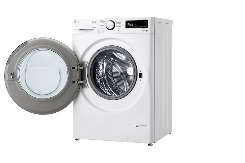 Right side open door view