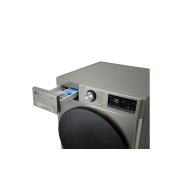 Side view detergent port