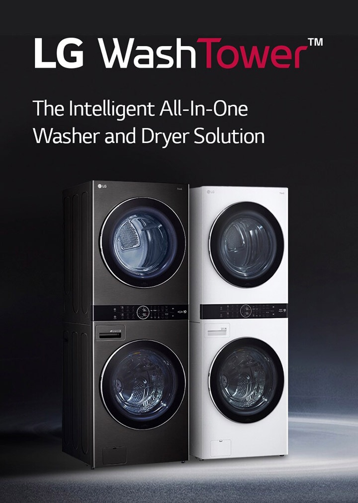 LG Washtower İkisi Bir Arada