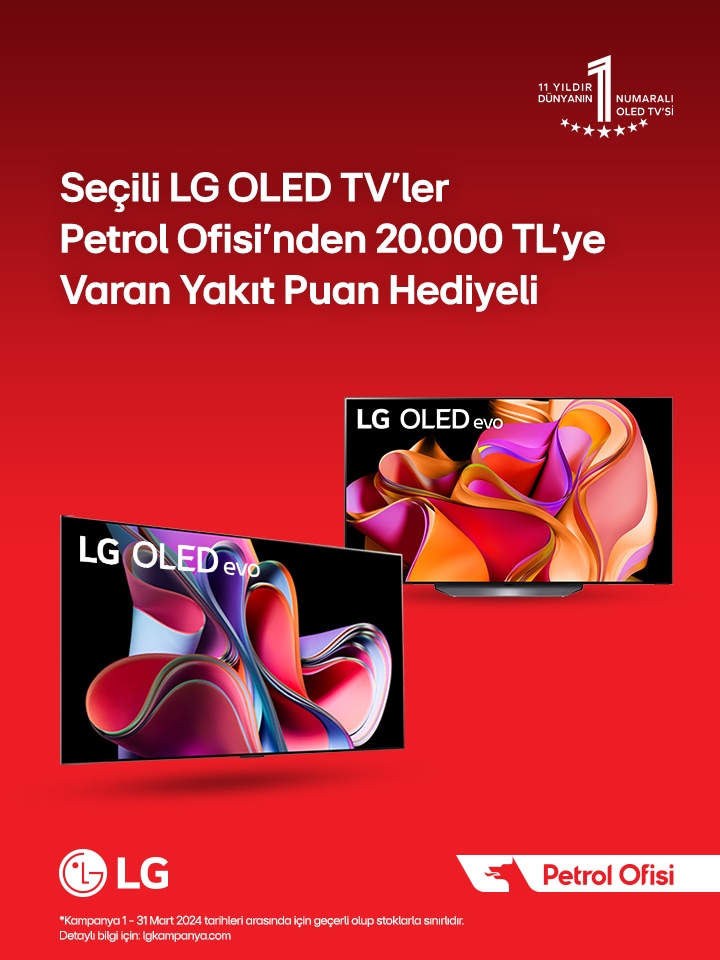 LG OLED Petrol Ofisi Kampanyası